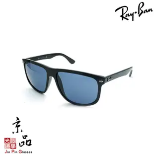 【RAYBAN】RB 4147 601/80 60mm 黑框 灰藍色鏡片 雷朋太陽眼鏡 公司貨 JPG 京品眼鏡