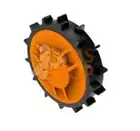 Kit 2 Wheels Aerator for Robot Lawn Mower Worx WR141 - WR142 - WR143 - WR167