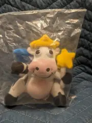 Dairy Singles Kraft Cow Fairy Plush Cheese Toy Advertising Stuffed Bean Animal