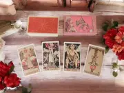 Pink Tarot for Beginners Deck 78 Cards Classic Design Spiritual Tool