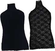 PLAFOPE Mannequin Model Cover 2pcs Mannequin Dress Form Covers Non-Fading Crease-Resistant Decorative Covers