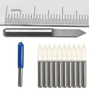 10PCS Carbide PCB Board 0.1mm60 Degree Engraving Bits CNC Router Tool V-shape