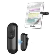 Remote Control Page Turner for Kindle Paperwhite with Wrist Strap, 2 in 1 Kindle Accessories for iPhone, iPad, Camera Video Record and Shutter Selfie