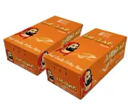 2 X Pack Of Liquorice Premium Zig Zag papers. Total 100 Booklets. FREE SHIPPING