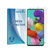 3 Pack MEZON Samsung Galaxy A51 Ultra Clear Film Screen Protectors