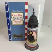 Anheuser Busch Civil War Series Ulysses S. Grant Lidded Stein 1992 Vintage 19805