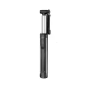 K10A 1.1M Bluetooth Fill-In Light Monopod Folding Extendable Handheld Pocket Holder Selfie Stick (Black)