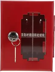 BUGUUYO Box Emergency Key Lock Box for Doors Key Holder Storage Box Cards for Home Office Safety Emergency Escape