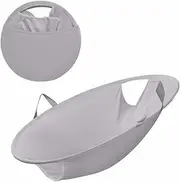 26" Laundry Basket, Collapsible Portable Pop Up Laundry Hampers Fast Access and Convenient to Clothes from the Dryer Easy to Store Grey
