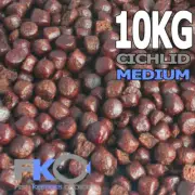 Fish Keepers Choice Cichlid Medium Native Colour Aquarium Pellet Float Food 10KG