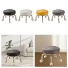 Low Roller Seat Stool Pedicure Stool Fashionable Kids Comfortable Housework