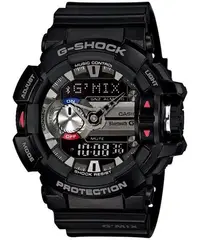 在飛比找Yahoo!奇摩拍賣優惠-福利品9成5新公司貨 G-SHOCK GBA-400音樂控制