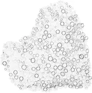 BESPORTBLE 700pcs Dewdrop Resin Stickers Water Droplets for DIY Crafts Nail Case Decoration and Plant Embellishments Self Adhesive Design for Easy Application