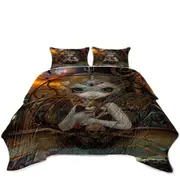 Fine History Art Unseelie Court Famine Spider Fairy Coverlet
