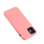 iPhone 12 Mini Compatible Case Cover With Premium Soft Feeling Jelly -Pink