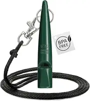 Acme dog whistle no. 211.5 + Free Whistle Band / Original from England / Ideal for Dog Training / Robust Material | Standard Frequency / Loud and Wide-Reaching (Forest Green)
