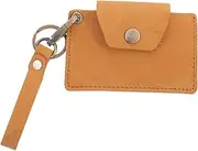 [LIFKOME] Credit Card Holder Portable Wallet Compact Cowhide Card Organizer for Outdoor Use Coin Storage Stylish and Practical Design