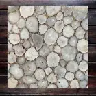 36" White Agate stones Coffee table Top / agate stones Side End table top