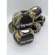 7 Skeins INCANTO Zitron Ideen Handstrick Yarn US Size #3 Light DK Light Worsted