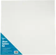 Pacifica White Silicone Appliance Mat