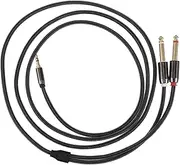 Yardwe Durable to Adapter Cable Reliable Connection for Recording and Stage Performances Sleek Design for Enhanced Audio Clarity