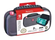 Nintendo Switch Lite Game Traveler Deluxe Case Grey w/ Game Card & SD Card Cases