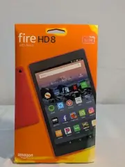 Amazon Fire HD 8 (8th Generation) Punch Red 32 GB Storage Quad Core 8 In Tablet