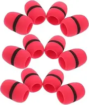 WESIEVYA 12PCS Microphone Windscreen Covers Reusable Sponge Sleeves for Handheld Stage Microphones Noise Reduction Protection for Ktv and Live Performances