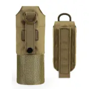 Tactical Folding Canteen Pouch Bottle bag Army Water Kettle Hiking Gear Military