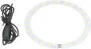 Gigicial 4.41in Loop Light Replacement Parts,10W 5V 2a Loop Light with USB Port,LED Loop Fill Lights for Live Stream Makeup YouTube Shooting