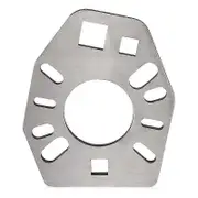 Pbb Stainless Steel Pinion Yoke Wrench Tool - Extra Strength Puller for Loosening Pinion Flange and Nut [PB] silver