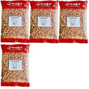 4 Packets x 1kg (4kg) Raw Peanuts Kernels shelled with Skin Premium Quality