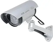 Aexit (Electronic security) Dummy Realistic Looking Camera 30 Red LEDs Light Sensor AA (69ry817qf449) Battery Powered