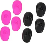 Vaguelly 8pcs Hair Dyeing Earmuffs Durable Ear Protectors for Hair Coloring and Comfortable for Home and Salon Use