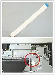 Gametown Replacement for PS3 Playstation 3 Slim BluRay Drive Ribbon Flex Cable Repair Part KES-450A KEM-450AAA