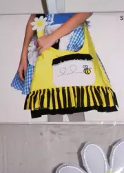 Leg Avenue Bumble Bee Trick-or-Treat Bag Easter Over the shoulder