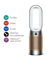 [Dyson] Hot and Cool Formaldehyde Purifying Fan Heater in White/Gold
