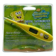 Nickelodeon SpongeBob SquarePants Digital Thermometer Becton Dickinson 2003 BNIP