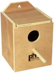 Prevue Pet Products Wood Inside Mount Nest Box for Birds FIn