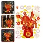 Fortune Tree Static Window Clings Perfect for Celebrating the New Year