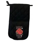 Mama Said Knock You Out Mother - Mitt Kitchen Glove Mitts Double Oven Gloves