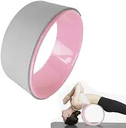 Yoga Wheel Back Stretcher, Fitness Yoga Wheel for Stretching, Yoga Prop Wheel, Comfortable Support for Yoga Poses, Body Sport Yoga Back Roller for Relieve Back Pain, Exercise Yoga Backbend Wheel