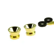Guitar Strap Buttons Strap pins ,Simple Classic and Universal ,Gold pated
