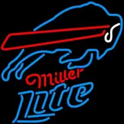 Buffalo Bills Beer 10" Vivid LED Neon Sign Light Lamp Artwork Decor Wall VL208