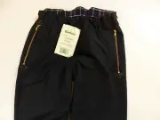 NEW BARBOUR INTERNATIONAL SUIT MOTORCYCLE TROUSERS NATO BLACK M8/W36 WAXED