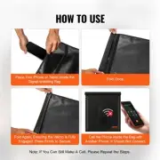 Signal Blocking Faraday Bag for Laptops and Tablets Black 169 x 15 Inch Size