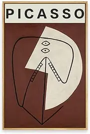 Pablo Picasso Poster Abstract Painting Pablo Picasso Canvas Wall Art Pablo Picasso Print For Modern Home Office Decor Picture 40x60cm No Frame