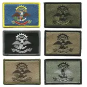 VELCRO® BRAND Fastener Morale HOOK North Dakota Bismarck State Patches 3x2"
