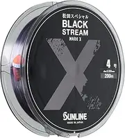SUNLINE Matsuda Special Black Stream Mark X Fluorocarbon Fishing Line Black 270cm + 30cm Fine Pink No. 1.35 - No. 36.3 ft (600 m), No. 3.5 - No. 14, 666.6 ft (200 m)