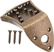 Kisangel 1 Set Durable Mandolin Tailpiece Bridge Easy Installation Mandolin String Part for Accurate Tuning and Enhanced Sound Quality Compatible with Instruments